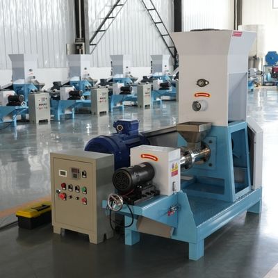 ড্রাই টাইপ ফ্লোটিং ফিশ ফিড পেলেট এক্সট্রুশন মেশিন 120-150kg/H