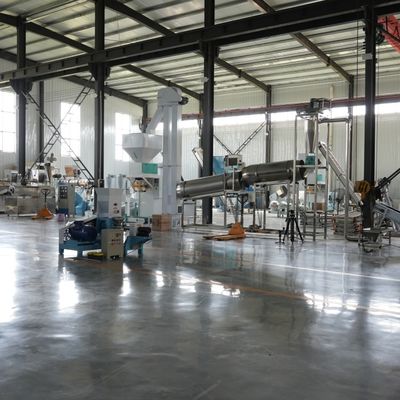 1.8t/ H সম্পূর্ণ স্বয়ংক্রিয় ফিশ ফিড পেলেট মেশিন মেকার মিল 50hz 132kw