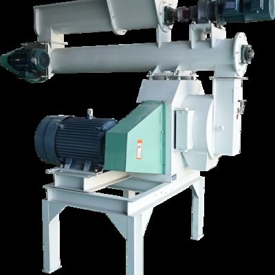 ছোট খাদ্য তুলার ডালপালা ঘাসের জন্য পোষা খাদ্য চালের তুষ পেলেট প্রক্রিয়াকরণ সরঞ্জাম