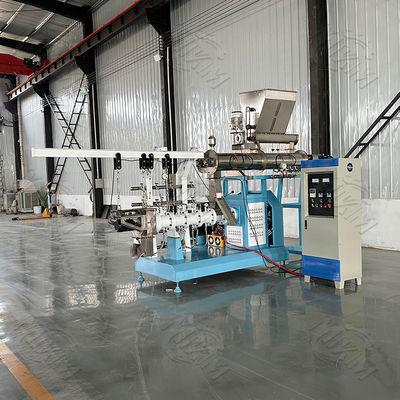 Low Temperature Pet Food & Fish Feed Extruder Machine Baking Processing with Core PLC Motor Componen