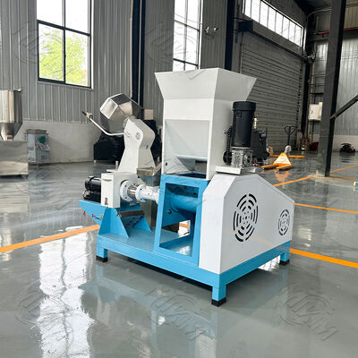 পাইকারি দাম সস্তা গৃহস্থালি 5.5kw একক স্ক্রু মাছের খাদ্য পেললেট প্রক্রিয়াকরণ মেশিন প্রস্তুতকারক শুকনো প্রকার কুকুরের খাদ্য পেললেট মেশিন বিক্রয়ের জন্য