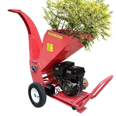 13hp গ্যাসোলিন ইঞ্জিন তাজা কাঠ কাঠের শাখা শ্রেডার/শাখা চিপিং মেশিন