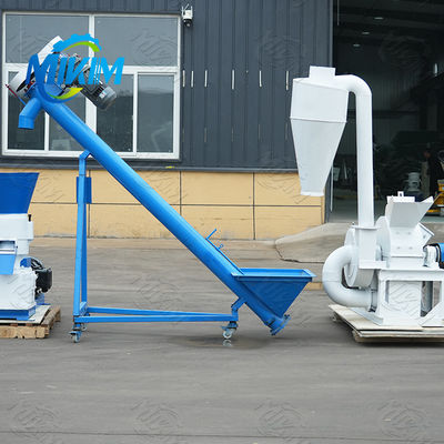 খড়ের তুষ কাঠের গুঁড়ো sawদাস্ট ও কাঠের টুকরোর স্বয়ংক্রিয় উৎপাদন লাইন