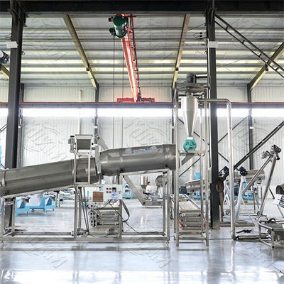 শুকনো বিড়াল এবং কুকুরের পোষা প্রাণী এক্সট্রুড ফিডের জন্য স্বয়ংক্রিয় উত্পাদন লাইন