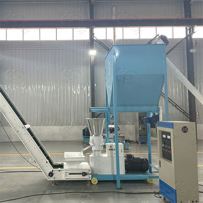 বৃহৎ আকারের খামারগুলির জন্য উপযুক্ত, ফিড পলেট উৎপাদন লাইন, পরিচালনা করা সহজ, গরু ও ভেড়ার খাদ্য উৎপাদন লাইন