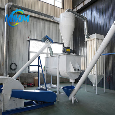 স্ট্যান্ডার্ড হার্ডনেস 63.7 ইঞ্চি মিনি পোল্ট্রি ফিড পেলেট মেশিন 22kw উচ্চ নিরাপত্তা