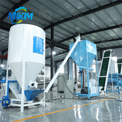 7.5kw ক্যাটল ফিড পেলেট মেশিন 200KG/H