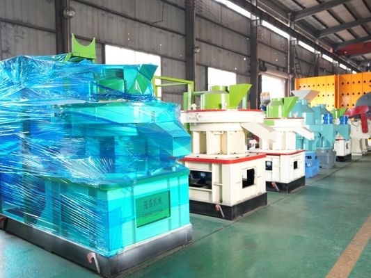 বায়োমাস অ্যানিমেল ফিড পেলেটাইজার 2-12 মিমি কাঠ দানাদার মেশিন