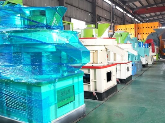 ডিজেল ইঞ্জিন দিয়ে বাণিজ্যিক কৃষি 2-12 মিমি কাঠের বড়ি তৈরির মেশিন