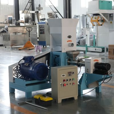 মিনি ফ্লোটিং ফিশ ফিড পেলেট এক্সট্রুডার মেশিন 40 - 50kg/H