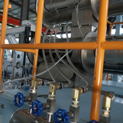 22*2*4m পোল্ট্রি ফ্লোটিং ফিশ ফিড উৎপাদন লাইন 0.5 থেকে 6টন/ঘ