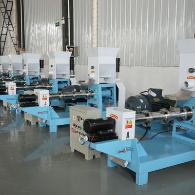 কম শব্দ জলজ ফিশ ফিড পেলেট মেশিন মেকার 8cm স্ক্রু 350kg/H