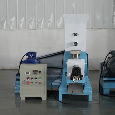 কম শব্দ জলজ ফিশ ফিড পেলেট মেশিন মেকার 8cm স্ক্রু 350kg/H