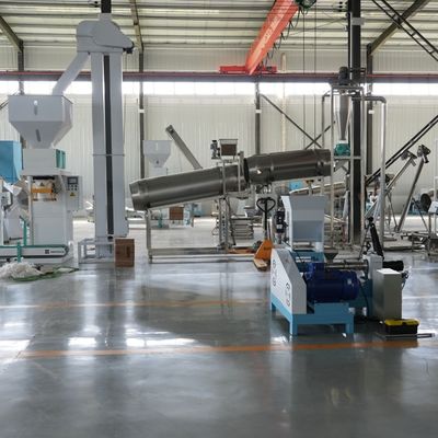 330 কেজি মিনি ফিশ ফিড মেশিন স্বয়ংক্রিয় ফিশ ফুড এক্সট্রুডার 6 মিমি 4 মিমি