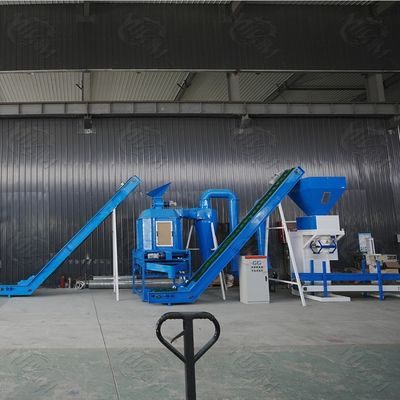 উচ্চ দক্ষতা সম্পন্ন সম্পূর্ণ স্বয়ংক্রিয় বায়োমাস জ্বালানী পেললেট উৎপাদন লাইন সরঞ্জাম