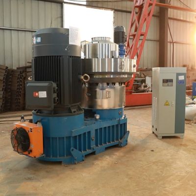 ব্যাগ ডাস্ট ফিল্টার সহ MIKIM ছোট কাঠের পেলেট মেশিন ফ্ল্যাট ডাই 15 মিমি 20 মিমি