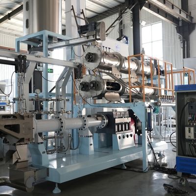 120kg/ H 22KW শুকনো পোষা খাদ্য উৎপাদন লাইন ডগ ট্রিট এক্সট্রুডার 3mm