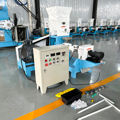 অটোমেটিক ফিশ ফিড এক্সট্রুডার মেশিন কুকুরের খাবার বিড়ালের খাবার মাছের খাবার ফুফিং মেশিন পোষা প্রাণীর খাদ্য প্রক্রিয়াকরণ