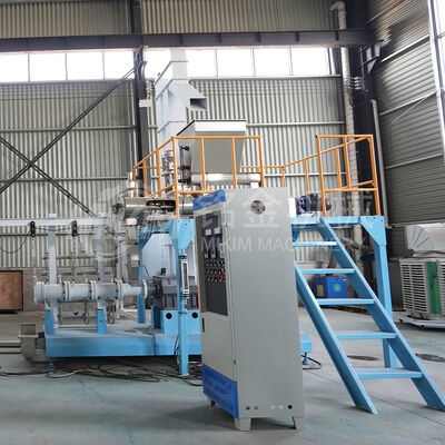 তিলাপিয়ার জন্য ২ টন ১ মিমি পেট ট্রেড ফিশ ফিড মেশিন ফ্লোটিং টুইন স্ক্রু ডগ ফুড এক্সট্রুডার মেশিন