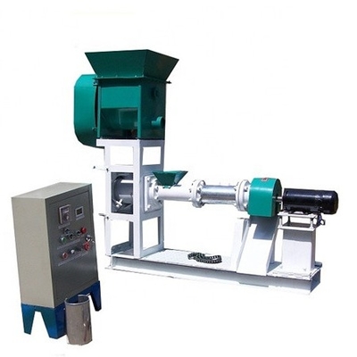 5.5kw ফ্লোটিং ফিশ ফিড পেলেট মিল একক স্ক্রু পোষা খাদ্য এক্সট্রুডার মেশিন অ্যান্টিরাস্ট